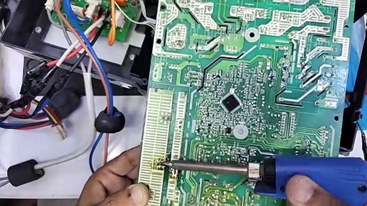 Haier Dc inverter AC Compressor start ho kr foran band ho jata hai inverter  pcb world,s best channel