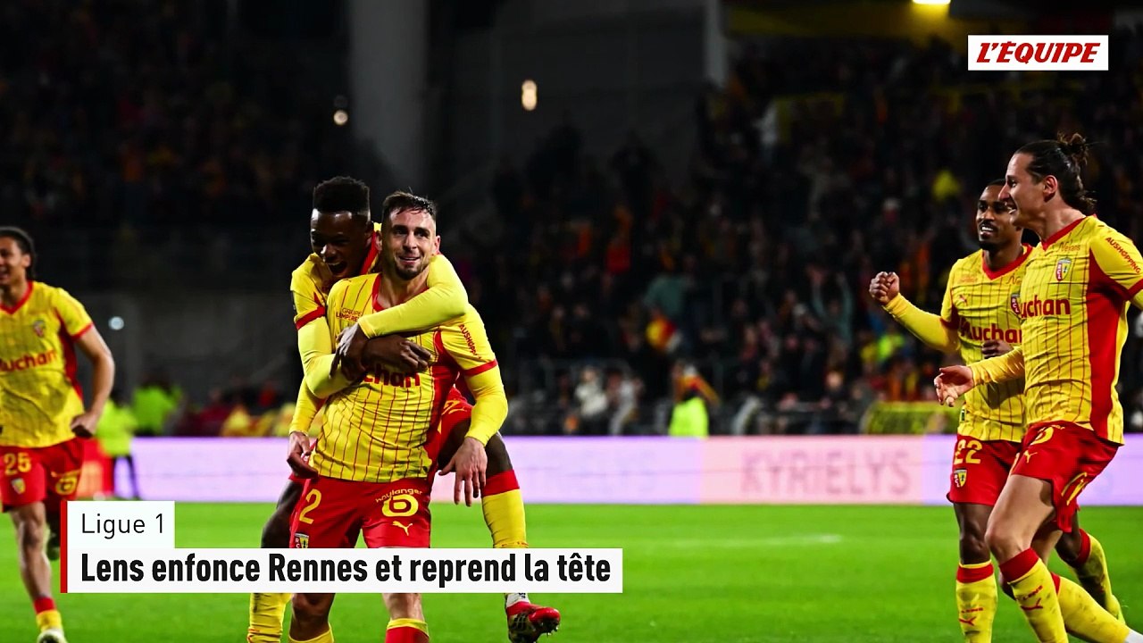 Lens enfonce Rennes et reprend la tête de Ligue 1, Allan Saint-Maximin buteur pour sa première à Bollaert - Foot - Ligue 1