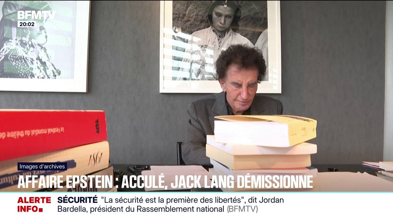 "Je propose de remettre ma démission": Jack Lang a déposé sa démission de la présidence de l'Institut du monde arabe