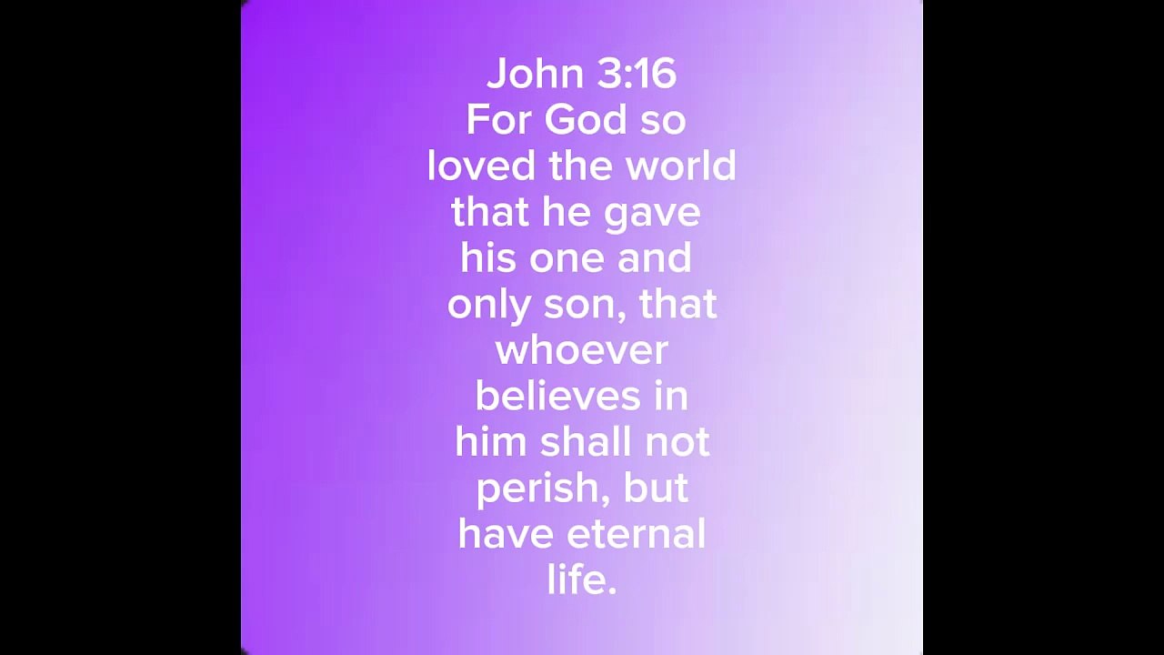 John 3:16