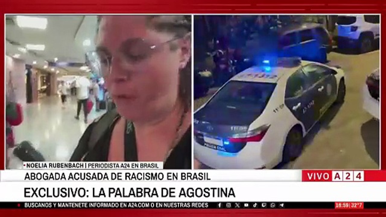 Agostina habló en exclusivo con A24