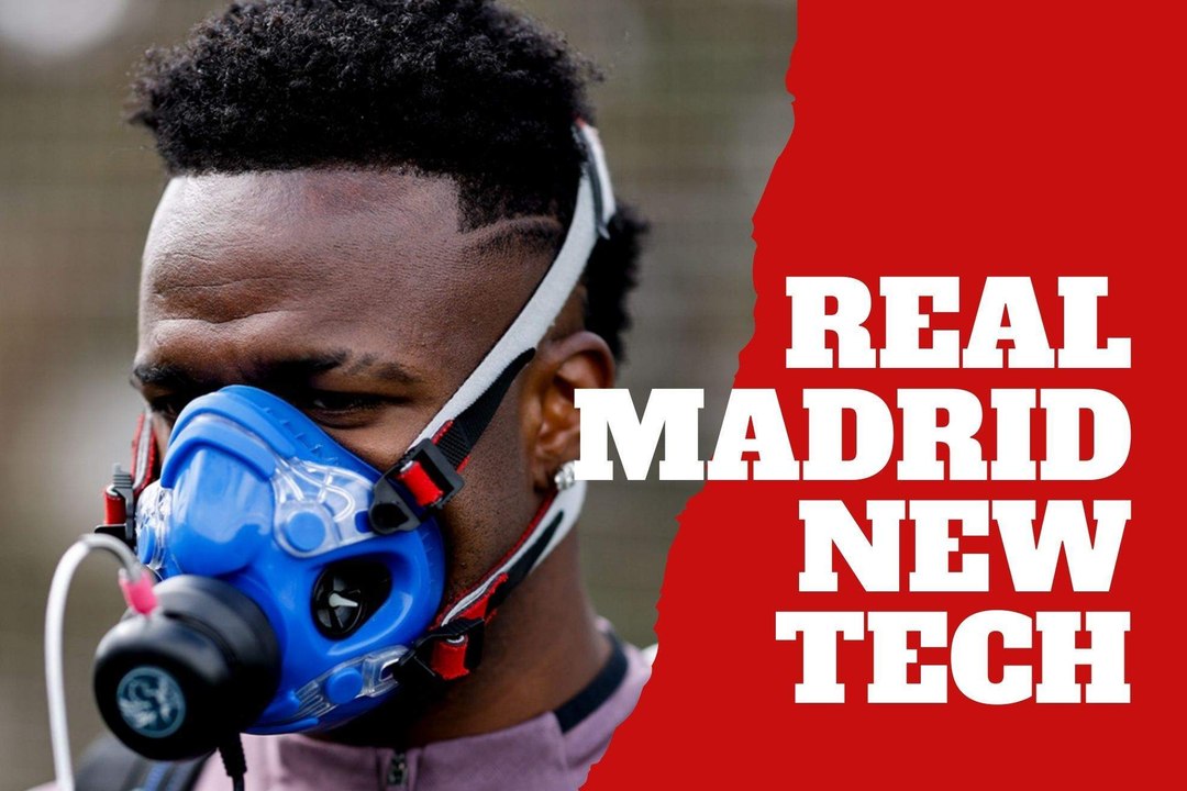 Real Madrid players showcase some really cool training masks