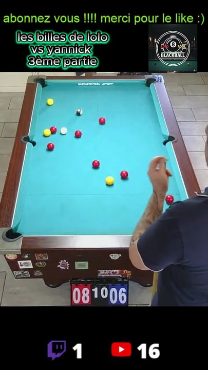 les billes de lolo vs yannick 3eme partie #8ballpool #8ball #8pool #blackball #billard #pourtoi #fyp