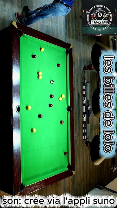 les billes de lolo face à l'entract 3 en championnat #8ballpool #8ball #8pool #blackball #billard