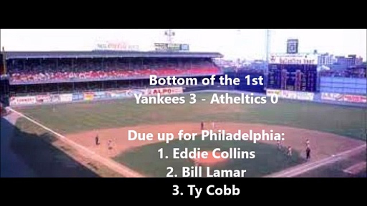 1927 Yankees (Game 42): Ruth, Gehrig homer, Yanks in control; Yankees @ Athletics (5/31/1927)