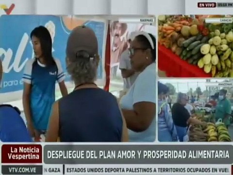Habitantes del estado Barinas son beneficiados con el Plan Amor y Prosperidad Alimentaria