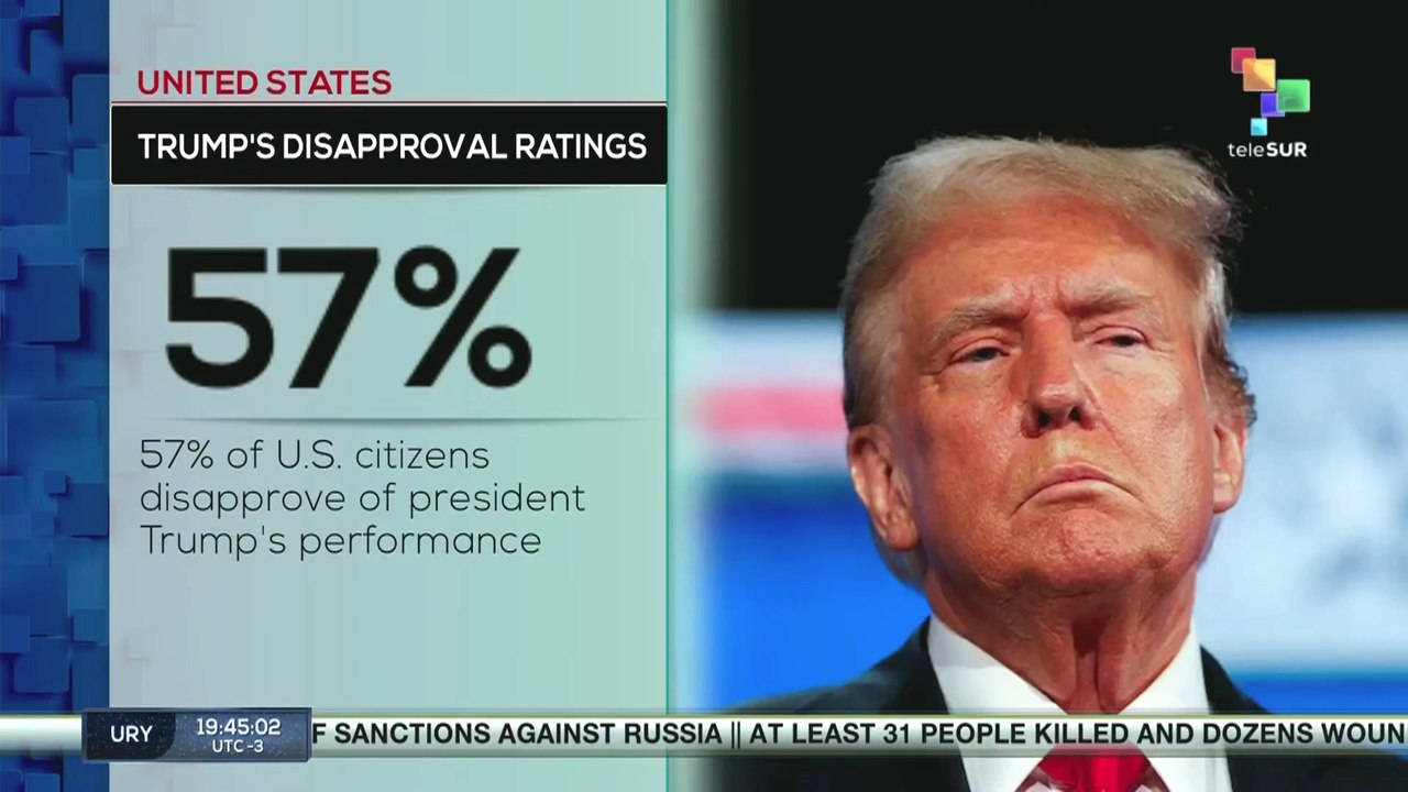 United States | Trump's disapproval ratings