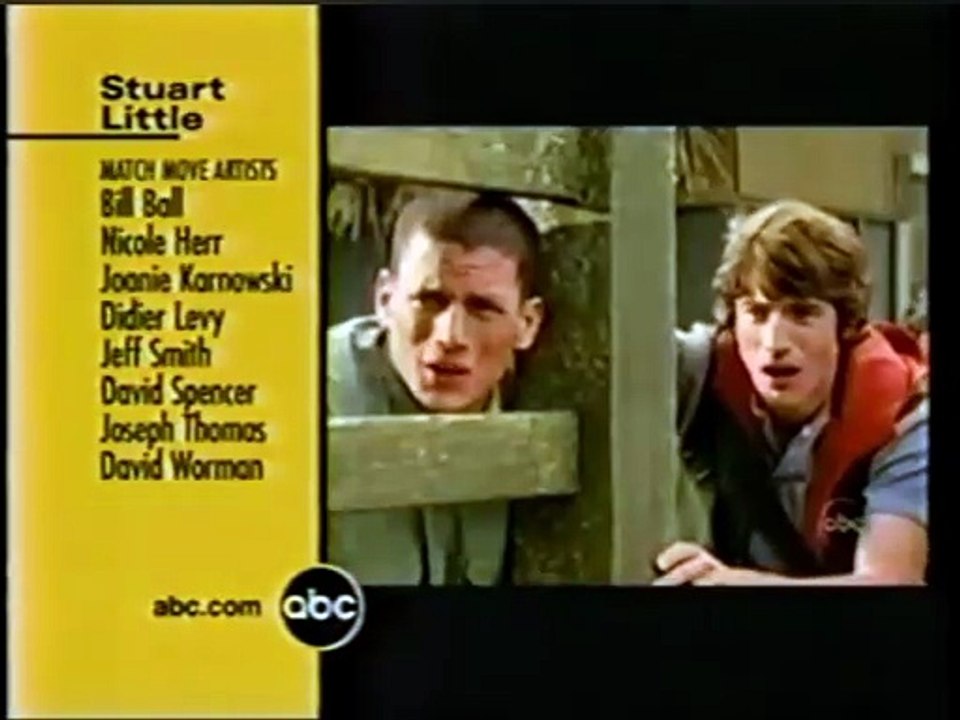 Stuart Little ABC Split Screen Credits