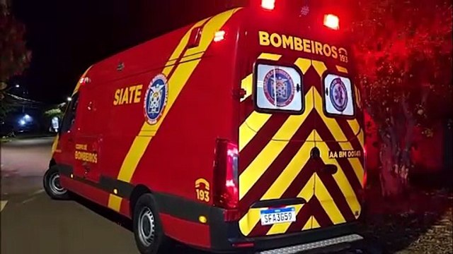 Motociclista fica ferido ao sofrer queda no Bairro Parque São Paulo