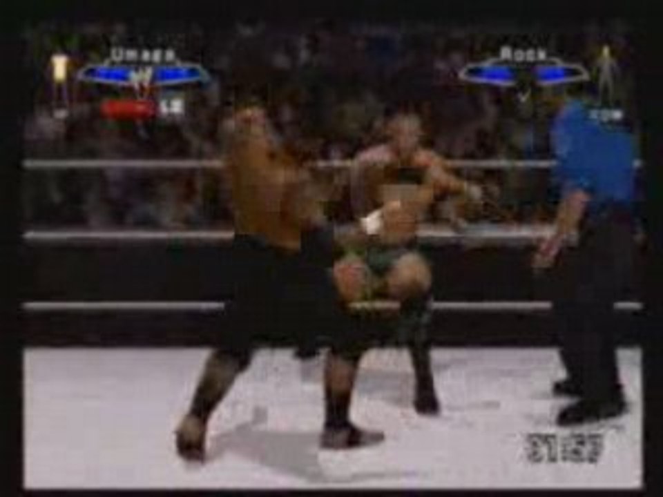 Umaga vs. the Rock SvR _