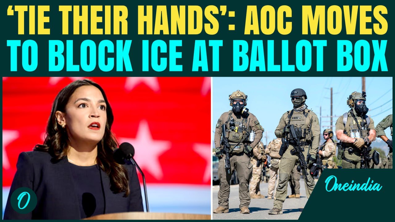 AOC Demands Democrats To Stop ICE From Polling Places During Midterms ‘Tie Their Hands’ | US News
