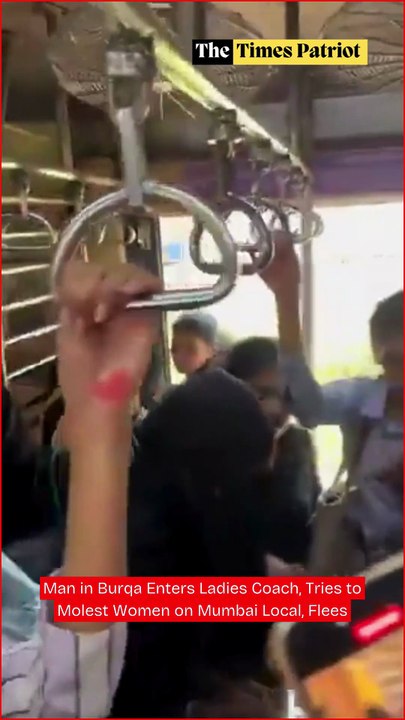 Man in Burqa Enters Ladies Coach, Tries to Molest Women on Mumbai Local, Flees