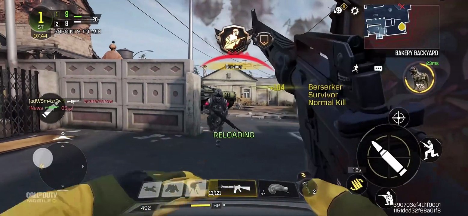 Call of Duty Multiplayer Full Match | MVP Sniper & M16 Gameplay    مباراة ملتي بلاير كاملة | MVP قناص و M16 | كول أوف ديوتي