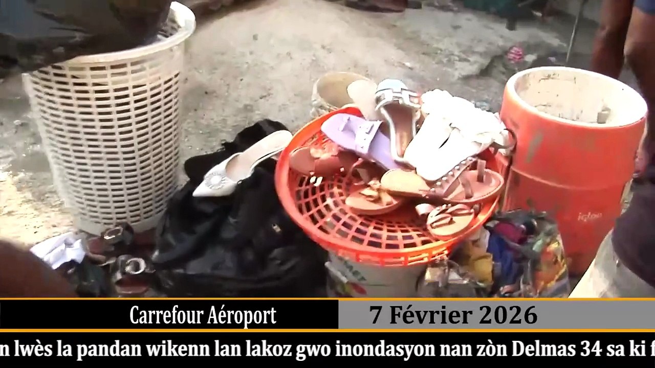 Dènye gwo lapli ki tonbe sou depatman lwès la inonde plizyè kay nan delmas 34