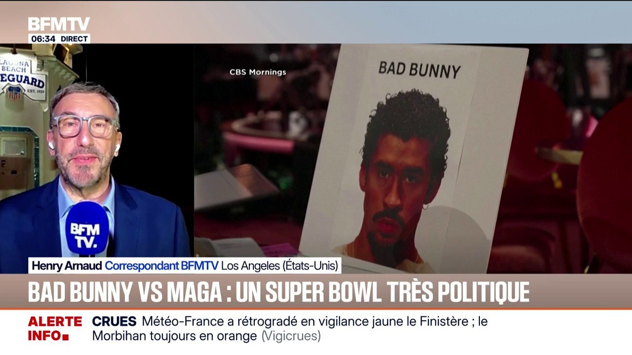 Jugé "ridicule" par Donald Trump, le show de Bad Bunny au Super Bowl fait face à une contre-programmation organisée par les soutiens du président avec des artistes pro-MAGA