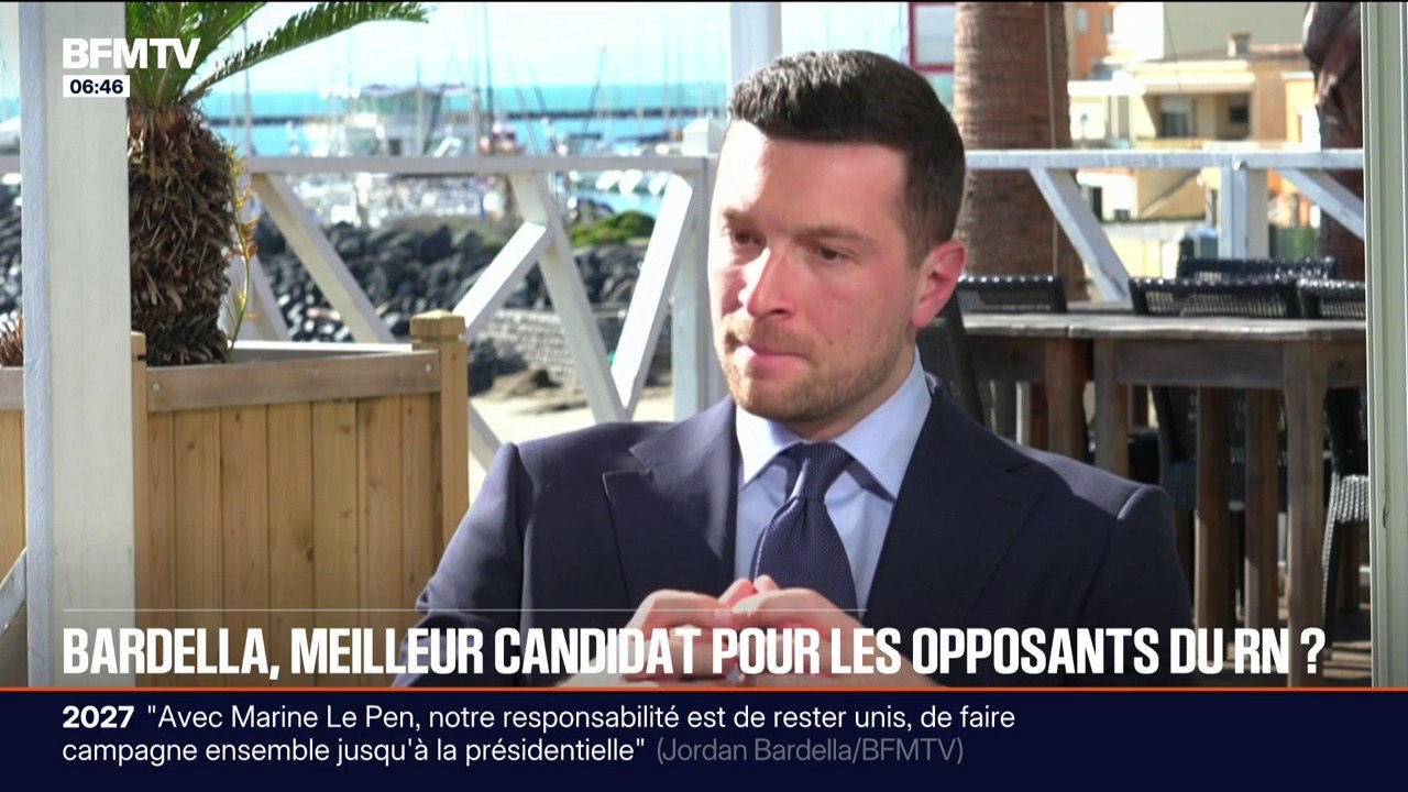 ÉDITO - Jordan Bardella, meilleur candidat pour les opposants du RN à la présidentielle de 2027?