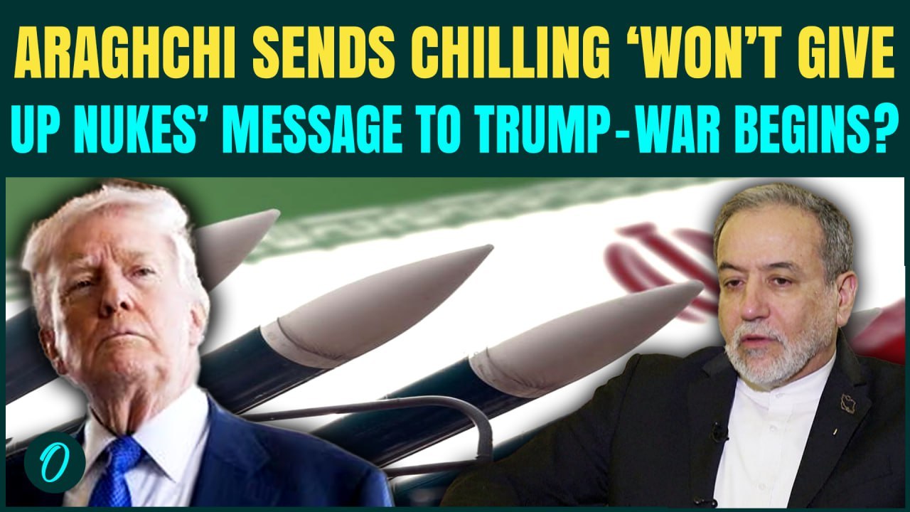 US-Iran NUCLEAR War? Araghchi DECLARES Iran Won’t Give Up Nukes, Missiles| US Nuke Warships Close in