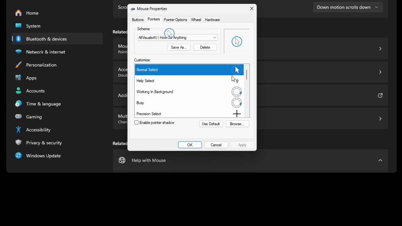 🔧 How To Change Windows 11 Mouse Settings - Windows 11 Mouse Pointers - Windows 11 Tutorial