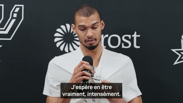 Spurs - Wembanyama veut s'impliquer sur la présence de la marque Spurs en France