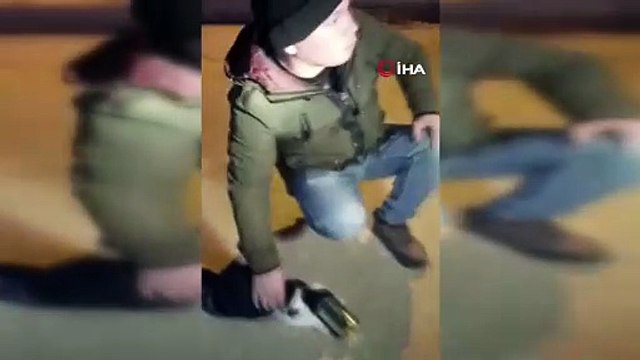 Haylaz kedi ölümden döndü! Vatandaş son anda kurtardı