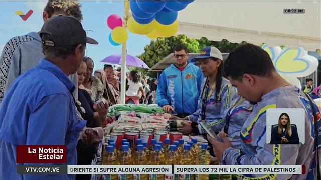 Plan Amor y Prosperidad Alimentaria benefició a más de mil 800 familias en el municipio Caroní