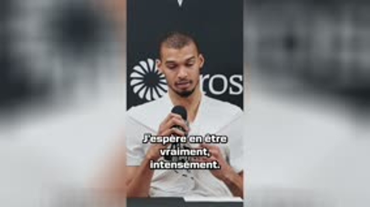 Spurs - Wembanyama veut s'impliquer sur la présence de la marque Spurs en France