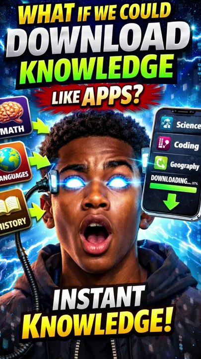 What if we could download knowledge like apps