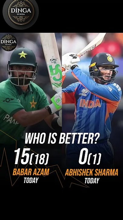 Babar Azam vs Abhishek Sharma: Reliability or Aggression? 🏏 | The Great Cricket Debate