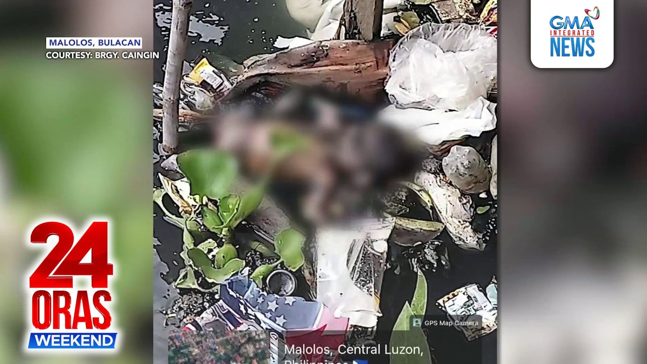 Bagong silang na sanggol, natagpuang patay at palutang-lutang sa ilog | 24 Oras Weekend