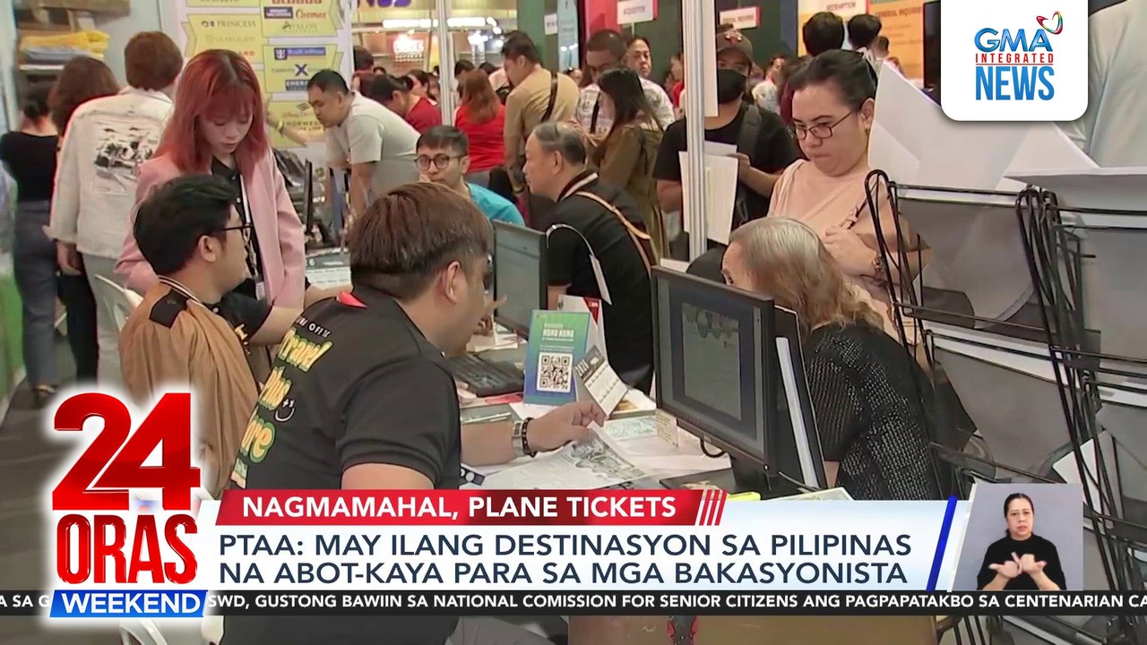 High costs push Filipinos to vacation abroad instead of the Philippines | 24 Oras Weekend