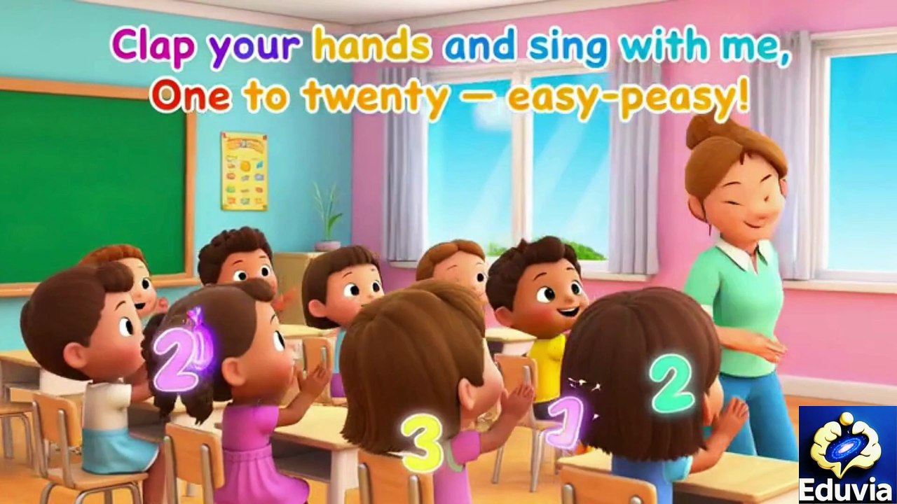 Number Song For Kids | Learn Number 1 to 20 | Part No 1