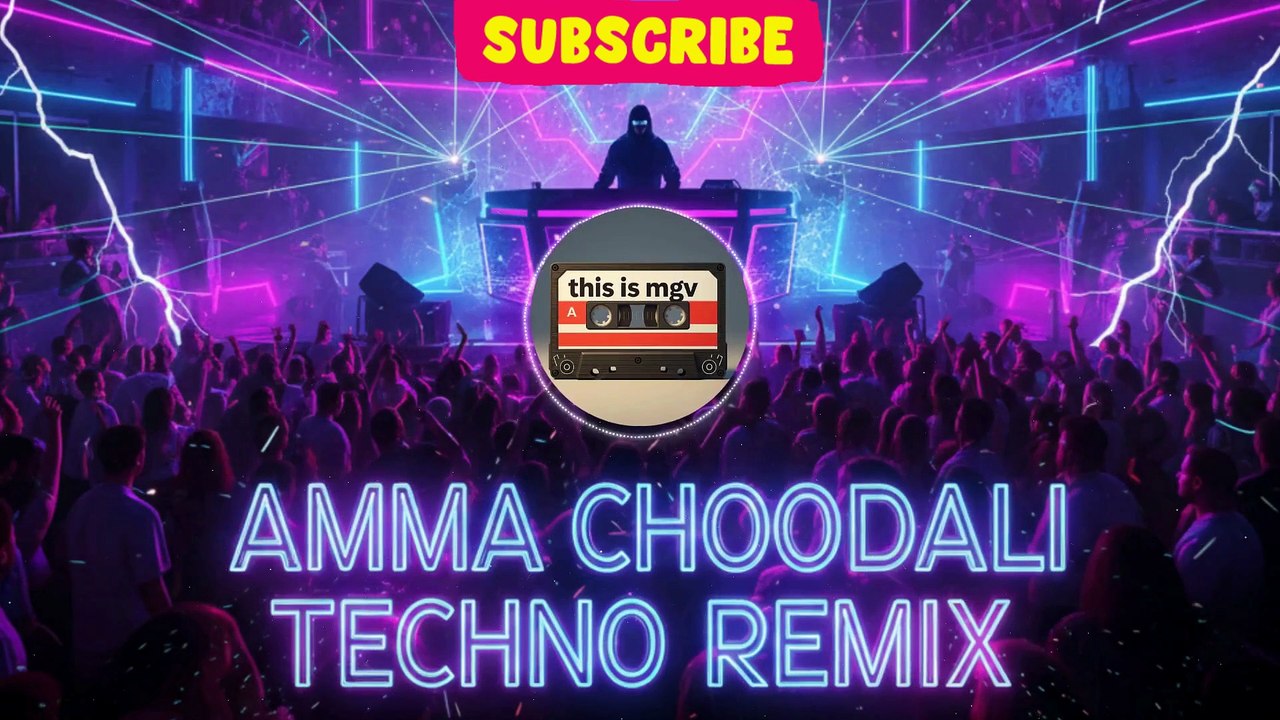 Amma Choodali (Techno Remix) | Papam Pasivadu Cover | EDM Version by thisismgv