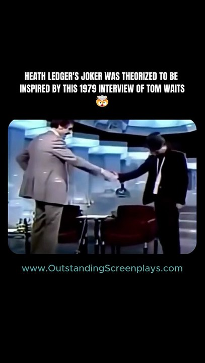 Oh WOW 🤯 I totally see Heath Ledger’s Joker in Him! 👏