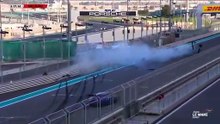 Asian Le Mans Series 2026 Abu Dhabi Race 2 Jensen Gidley Huge Crash