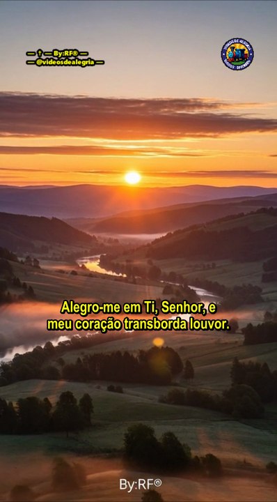 Alegro-me em Ti — ✝ — #shorts #Jovenspregadores #espiritualidade #Deus #motivacao #religiao #Fé #AmorDeCristo #Gratidão #viral #instavideo #trending #dicas #entretenimento — @videosdealegria — By:RF® —