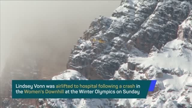 Fans react to 'heartbreaking' Lindsey Vonn crash