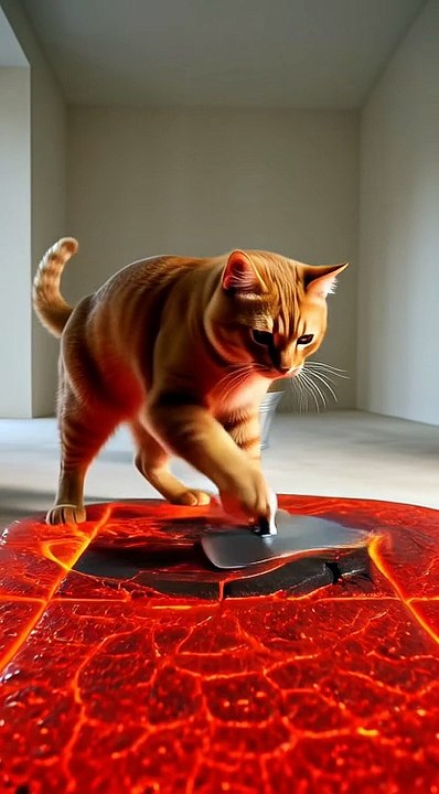 Cat can be a great construction worker 😂