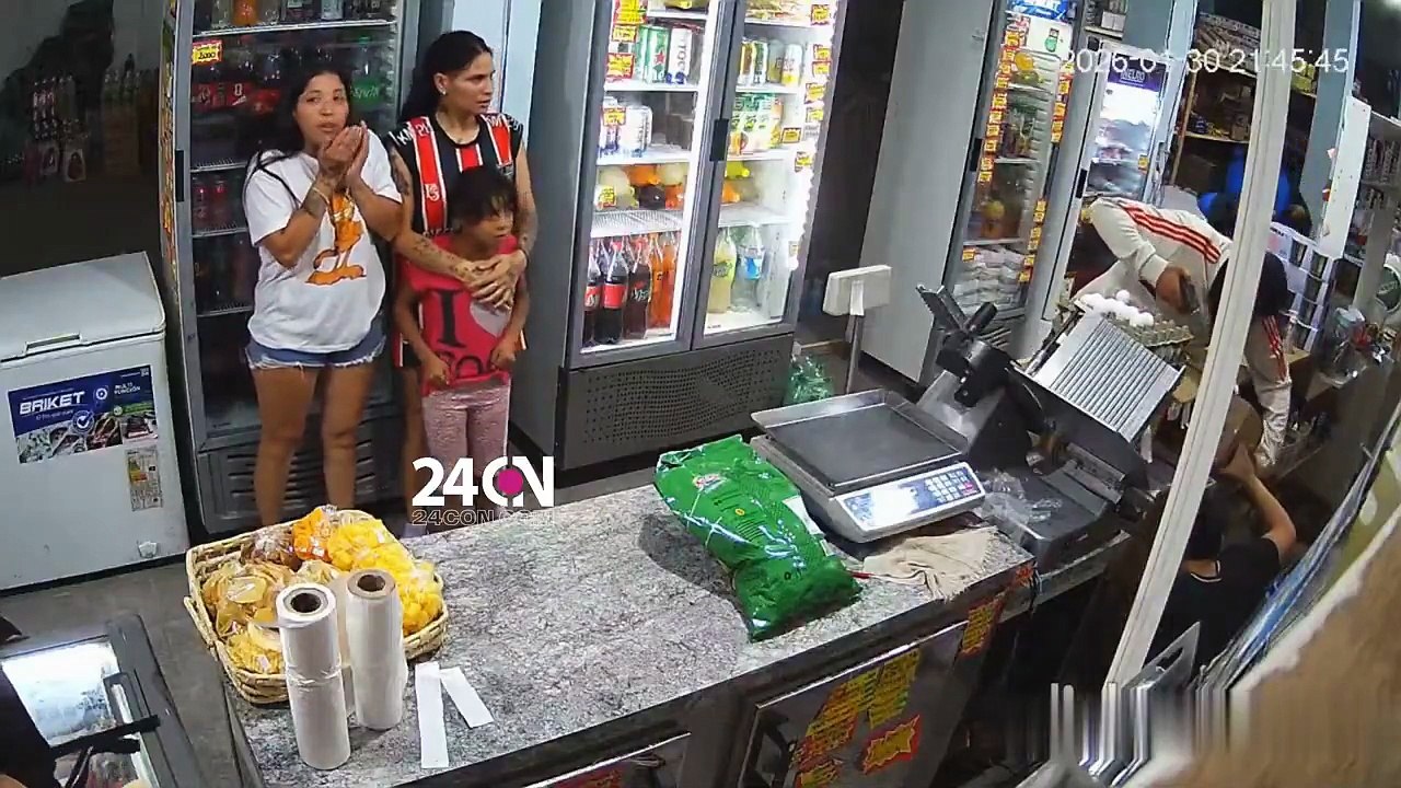 Asalto armado frente a una niña: tres ladrones sembraron terror en un almacén de General Rodríguez