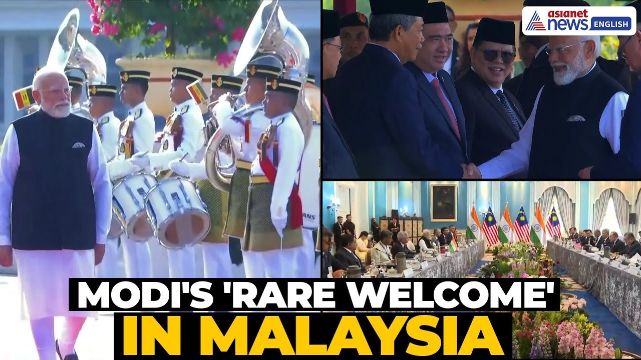Malaysian PM Calls PM Modi’s Reception ‘Rare and Unique’