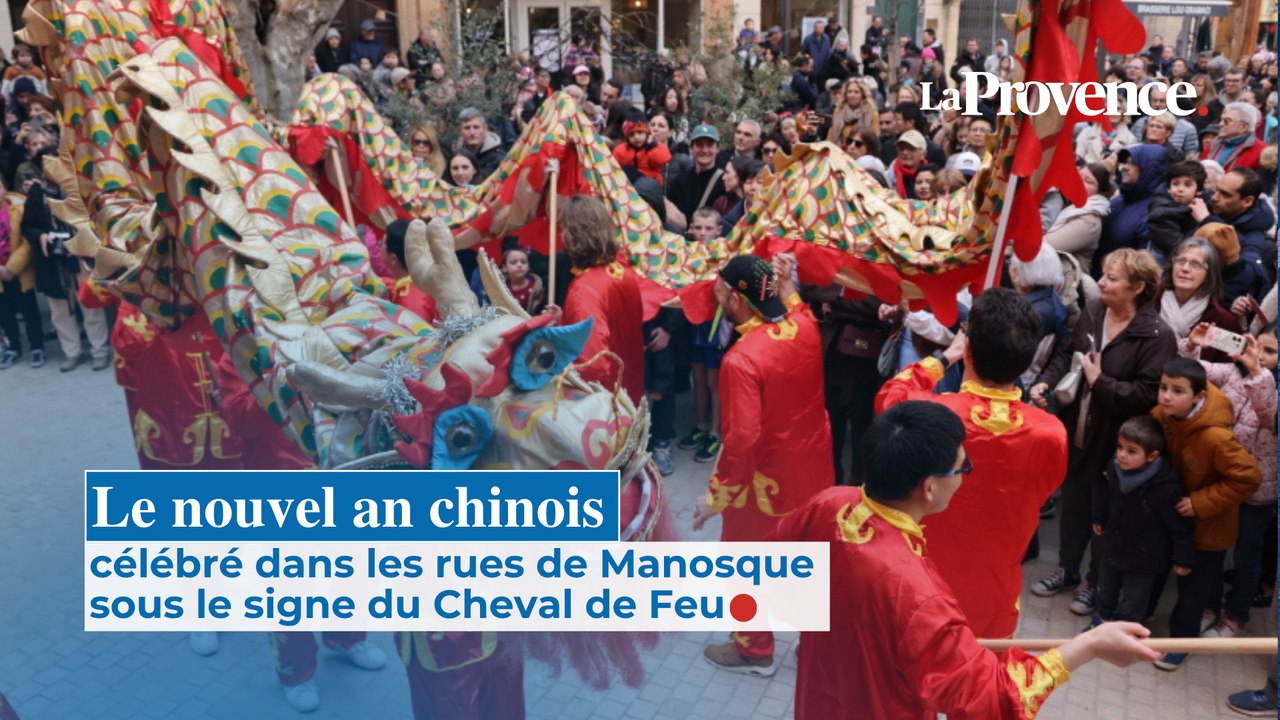 Le nouvel an chinois célébré dans les rues de Manosque sous le signe du Cheval de Feu