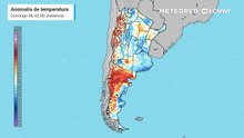Anomalía de Temperatura en Argentina