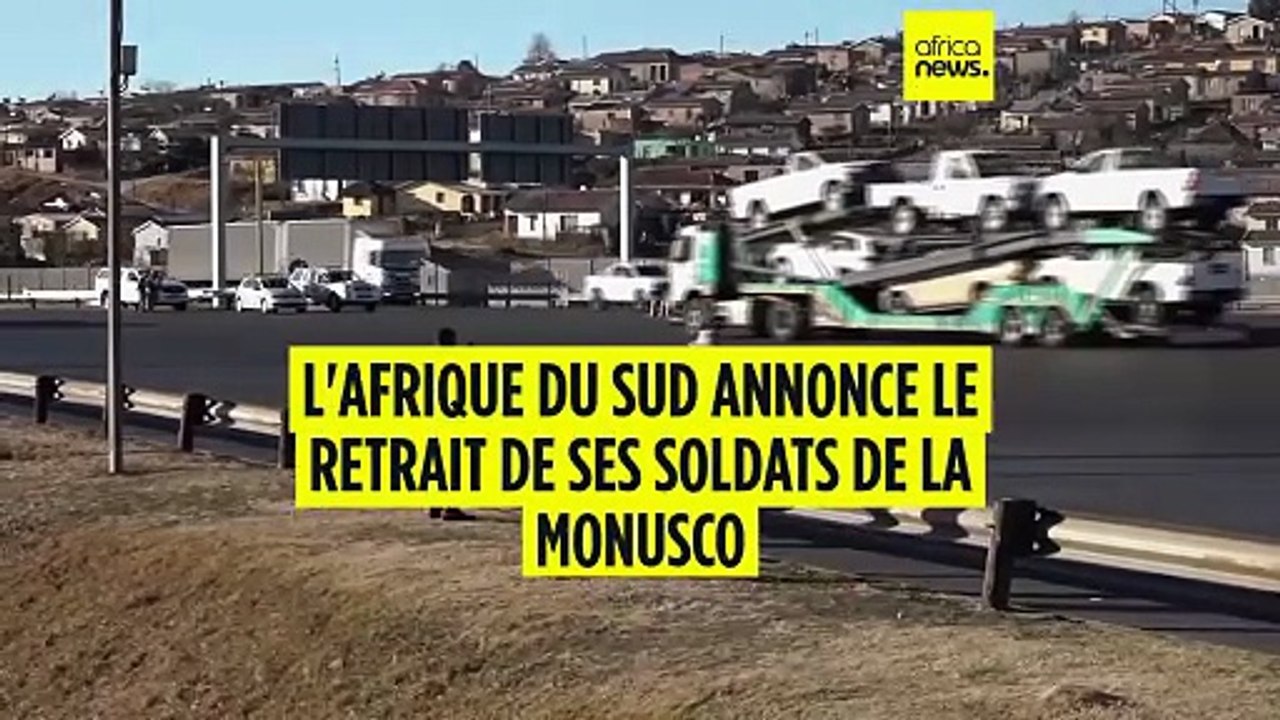 L'Afrique du Sud va retirer ses soldats de la Mission de l'ONU en RDC