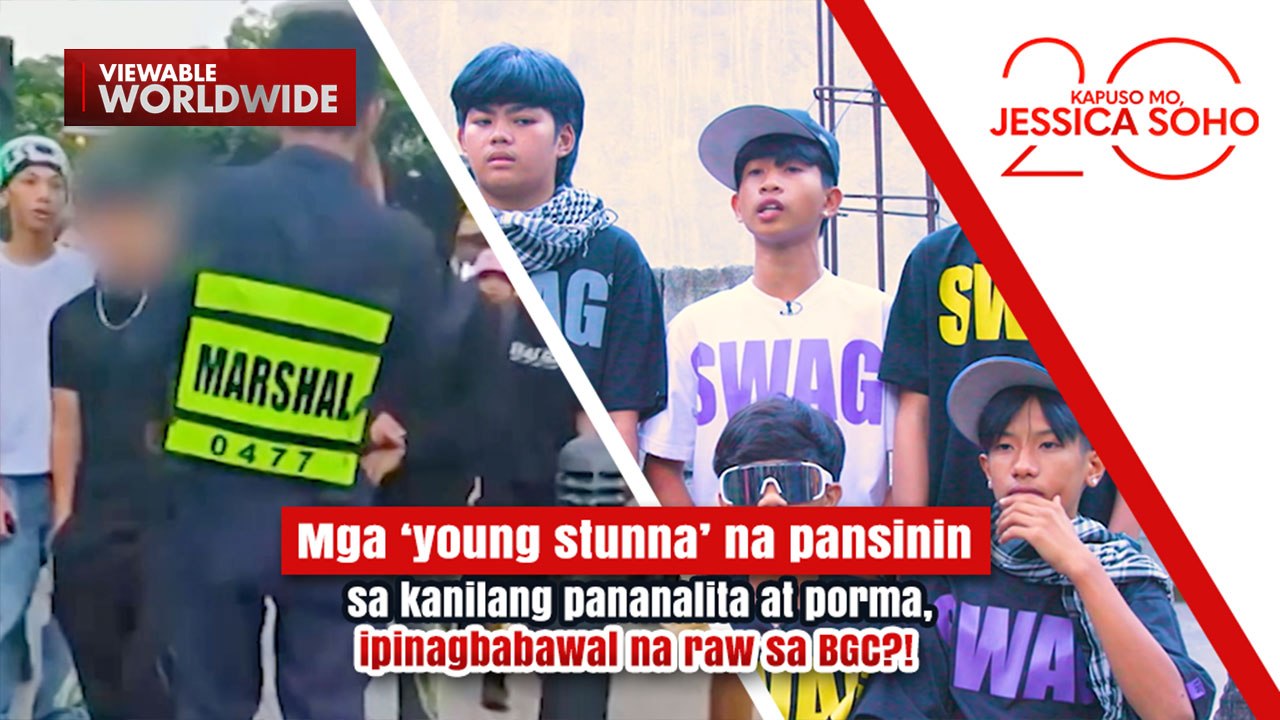 Mga ‘young stunna’, ipinagbabawal na raw sa BGC?! | Kapuso Mo, Jessica ...
