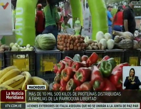 Más de mil 500 familias zulianas fueron beneficiadas por el Plan Amor y Prosperidad Alimentaria