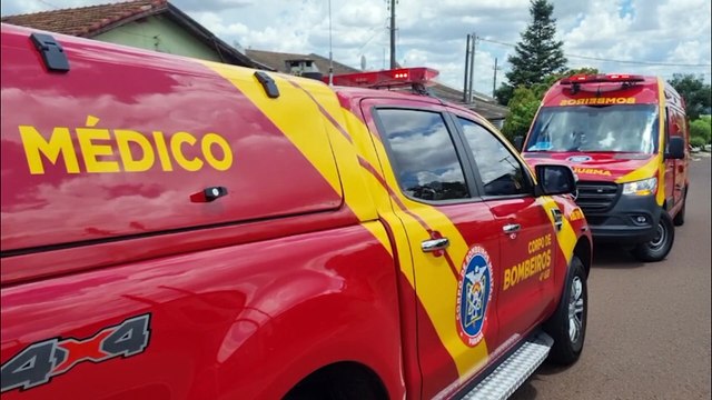 Homem engasga com comida e mobiliza emergência do Samu e do Siate no Santa Felicidade