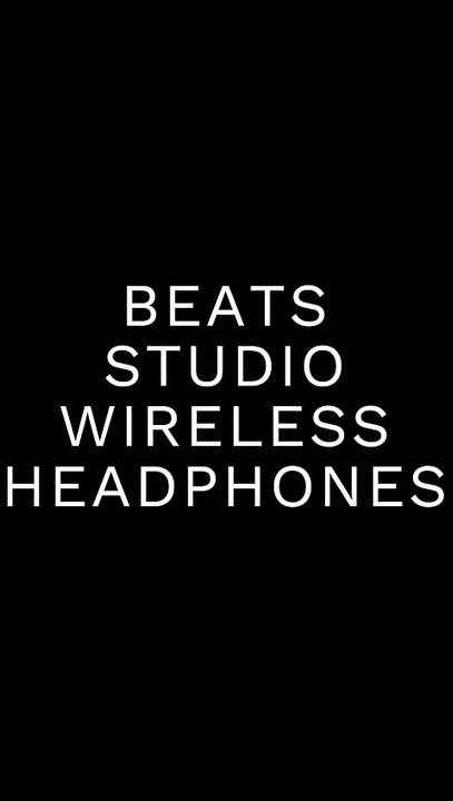 Beats studio Wireless headphones