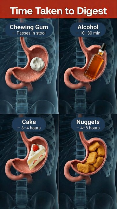 How Long Does It Take To Digest Different Food.