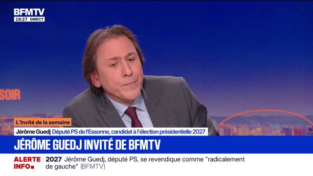 Sa décision est courageuse et élégante : Jérôme Guedj, député PS et candidat à l'élection présidentielle, revient sur la démission de Sonia Mabrouk de la chaîne Cnews
