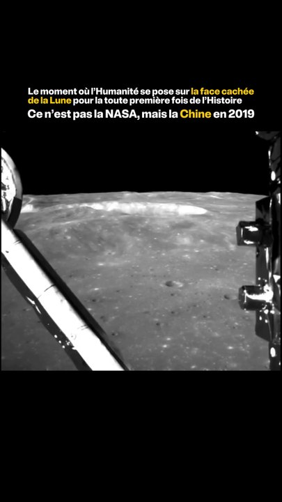 Le premier alunissage de l’Histoire sur la face cachée de la Lune