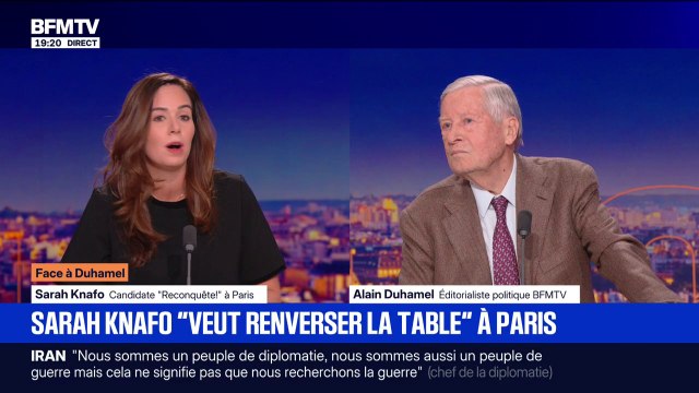 Élections municipales: Je veux renverser la table , déclare Sarah Knafo, candidate Reconquête! à Paris